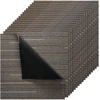 Kiliminės plytelės 610 x 610 mm. 24 vnt.. minkštos. modulinės. tamsiai rudos spalvos. 8.9 m²
