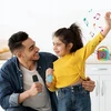 Kolonėlė su mikrofonais KaraBox Duo BERIMAX mini