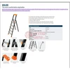 Kopėčios vienpusės profesionalios Tubesca KOLOS 336 cm 219 cm