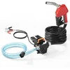Kuro perpylimo siurblys 12 V DC 15 GPM 1/4 AG su antgaliu ir žarna