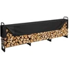 Lauko malkinė su vandeniui atsparia 600D Oxford danga. 383 x 36 x 117 cm. krovumas 400 kg. juoda