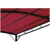 Lauko pavėsinė 2.6 x 3 x 2.5 m raudona