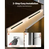 Lauko sieniniai LED šviestuvai. 8 W. 2 vnt.. šiltai balta šviesa. IP65