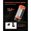 LED darbo lempa su atrama įkraunama 132Ah baterija be laido
