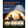 LED darbo lempa su atrama įkraunama 8Ah baterija be laido