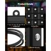 LED lankstus spalvotas ekranas P10. programuojamas. Bluetooth valdymas. 1310x190x55 mm