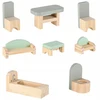 Lėlių namelis DollHouse DH7 BERIMAX medinis 70 cm
