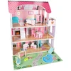 Lėlių namelis DollHouse LED DH7L BERIMAX medinis, 70 cm, LED
