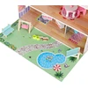 Lėlių namelis DollHouse LED DH7L BERIMAX medinis, 70 cm, LED