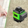 Linijinis lazerinis nivelyras 4D 16 eilučių 360° RF02