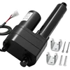 Linijinis pavaros aktuatorius 12V. eiga 200 mm. jėga 9000 N. IP65