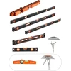 Magnetinių gulsčiukų komplektas 6 vnt. 250/400/600/800/1200/2000mm