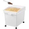 Maisto/ryžių sandėliavimo talpyklų komplektas augintiniams. 40 L. 3 vnt.