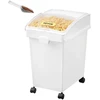 Maisto/ryžių sandėliavimo talpyklų komplektas augintiniams. 25 L. 3 vnt.