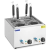 Makaronų virimo aparatas su kraneliais 4 krepšeliai 2 x 65 L 3000 W