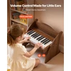 Medinis vaikiškas pianino klavišinis. 25 klavišai. žaislinis muzikos instrumentas