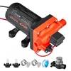 Membraninis vandens siurblys 12 V. 18.9 l/min. savisiurbis. 4 kamerų. slėgis iki 70 PSI