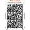 Metaliniai privatumo skydai 120 x 50.8 x 183 cm. lauko privatumo ekranai. laisvai stovinti lauko pertvara su atrama. 3 ekranai