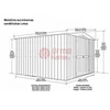Metalo detektorius METALINIS SURENKAMAS SANDĖLIUKAS LOTUS 310X308CM