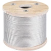 Metalinis trosas 3/16" (4.8 mm) skersmens. nerūdijančio plieno 304. apsauginiams turėklams. laiptų turėklams