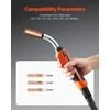 MIG suvirinimo pistoletas 250A 457m kabelis suderinamas su Miller