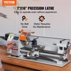 Mini stalinės tekinimo staklės metalui 800W ketaus HT200 korpusas greitis 150-2500 aps/min
