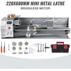 Mini tekinimo staklės metalui 750W 220V 50Hz vienfazis