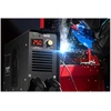MMA suvirinimo aparatas su LED ekranu 250A 230V, juodas
