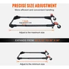 Mobili pagrindo platforma sunkiai technikai. keliamoji galia 226.8kg. reguliuojama 304-914 mm