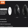 Motociklininko šalmas su Bluetooth lizdu ir keičiamais vizieriais. ABS
