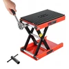 Motociklo keltuvas su plačia platforma aukštis 105-380 mm spragtuku ir rankenėle apkrova 544 kg