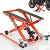 Motociklo žirklinis keltuvas su pedalu apkrova 499 kg eiga 12-358 cm