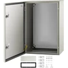 NEMA 4X elektros skydinė dėžė. plieninė. 60x40x25 cm. IP66. su montavimo plokšte