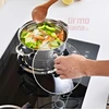 Nerūdijančio plieno 12 dalių puodų rinkinys ZL-8102