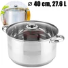 Nerūdijančio plieno puodas 40cm ZL-7315