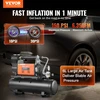 Nešiojamas 12V padangų pripūtiklis debitas 180 L/min