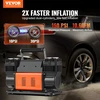 Nešiojamas 12V padangų pripūtiklis debitas 300 L/min