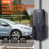 Nešiojamas EV įkroviklis 16A vienfazis Tipas 2. 8.6m kabelis. IP66. galia iki 3.68kW 230V