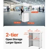 Nešiojamas parodų prekystalis 785 x 380 x 1815 mm. sulankstomas. prekybai ir reklamai