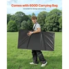 Nešiojamas stalo cornhole žaidimo rinkinys. sulankstomas. 1255 x 600 x 302 mm