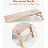 Nešiojamas stalo cornhole žaidimo rinkinys. sulankstomas. 1255 x 600 x 302 mm