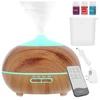 Oro drėkintuvas difuzorius IT2 300 ml USB šviesiai rudas