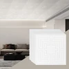 Pakabinamos lubos plokštės. 605x605 mm. 12 vnt.. plastikinės. balta spalva