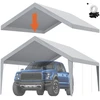 Pakeičiamas garažo/automobilio stogelio tentas 4x6 m. vandeniui atsparus (be rėmo)
