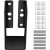 Paslėpto tvirtinimo sijų laikikliai. 51 x 102 mm. 24 vnt.. plienas Q235. dažyti