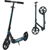 Paspiriamasis paspirtukas su pedaliniu stabdžiu, reguliuojamas vairo aukštis, iki 99,7kg, mėlynas su juodu
