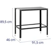 Perforuotas suvirinimo stalas plieno 91.5 x 46 cm iki 100 kg