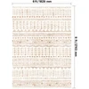 Plaunamas kilimas svetainei. 1829 x 2743 mm. smėlio spalvos