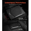 Plonas automobilinis žemų dažnių garsiakalbis po sėdyne. 254 mm. 240 W