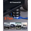 Pneumatinis automobilių domkratas 3 tonos. 6 plieno vamzdeliai. kėlimo aukštis 140-450 mm